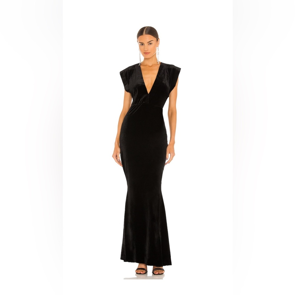 Elegant Black Evening Gown